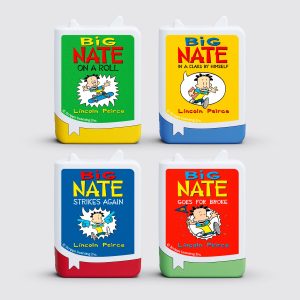 Big Nate Audiobook Tonies - 4 Pack